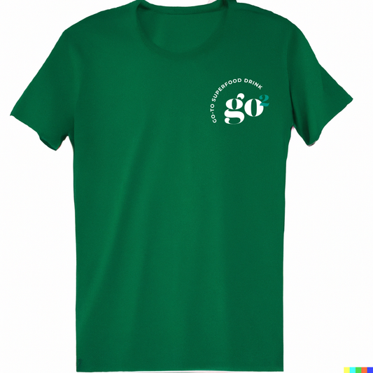 Green GO2 Logo Short Sleeve T-shirt